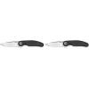 Crescent 3-1/2 Inch Harpoon Blade Composite Handle Pocket Knife – CPK350C(3.25″ (Pack of 2))