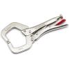Crescent 6″ Locking C-Clamp with Swivel Pads – Carded – C6CCSVN, Red(C6CCVN)