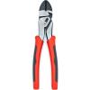 Crescent 9″ Lineman’s Compound Action Dual Material Pliers – CCA20509, Red(8-Inch)