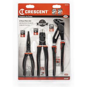 Crescent – Z2 3Pc Mixed Dual Material Plier Set (Z2SET3CG-06)