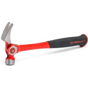 Crescent 18 oz. Steel Indexing Claw Hammer with Cushion Grip Handle – CINDEX18 , Black