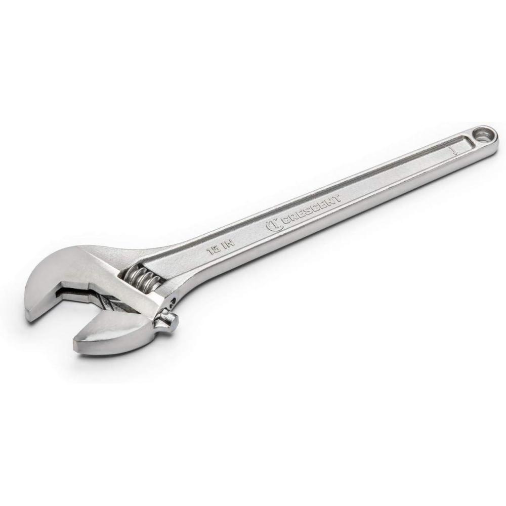image:imageCrescent Adjustable Tapered Handle Wrench  Boxed  Home Improvement Garage amp Mechanic Versatile Hand Tool  15  AC215BK