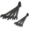 Crescent 7 Piece X6 Black Oxide Spline Open End Ratcheting Combination SAE Wrench Set – CX6RWS7(SAE)