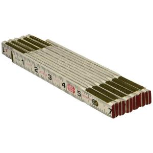 Crescent Lufkin Wood Rule, 5/8X6′, Redend Eng, Black – 1066DLN(1 Count (Pack of 1))