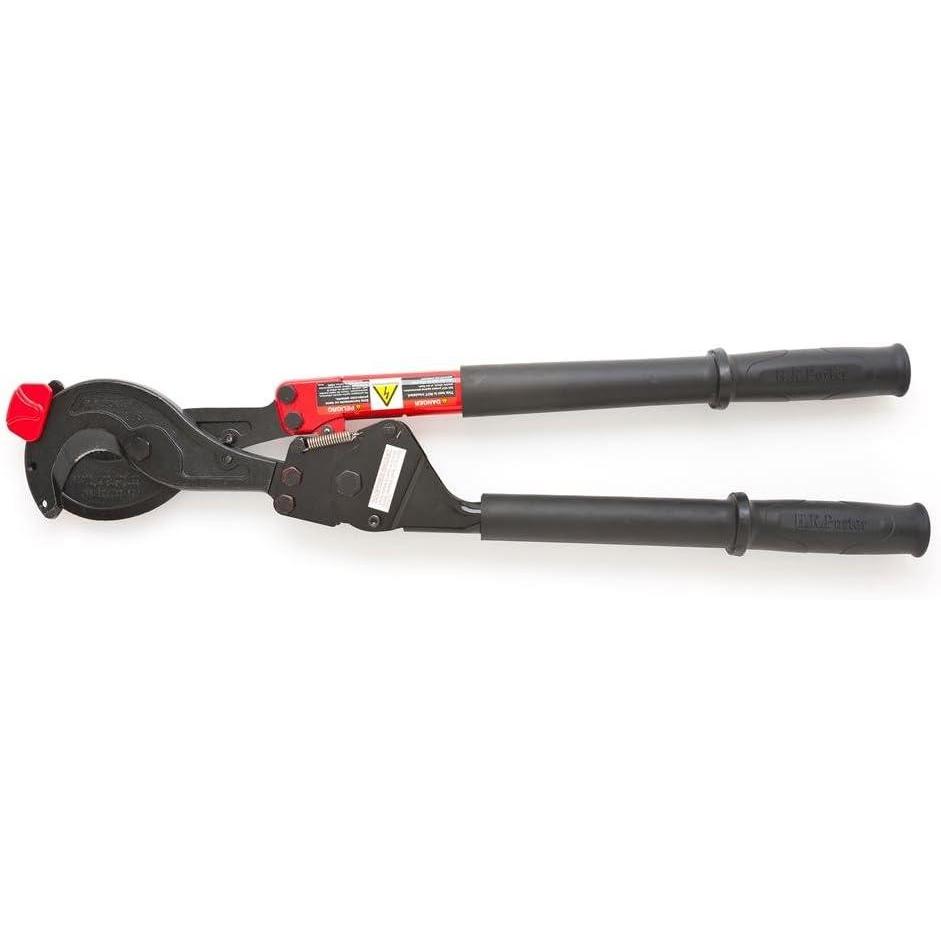 image:imageCrescent HK Porter 2712 Ratchettype Soft Cable Cutter 2 Capacity  8690FSK