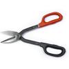 Crescent Wiss Straight Pattern Tinner Snips – Durable, Heavy-Duty Cutting Tool with Torque Control & Ergonomic Handles – WDF12S – 12″(1 Count (Pack of 1))