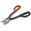 Crescent Wiss Straight Pattern Tinner Snips – Durable, Heavy-Duty Cutting Tool with Torque Control & Ergonomic Handles – WDF12S – 12″(1 Count (Pack of 1))