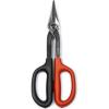 Crescent Wiss Duckbill Pattern Tinner Snips – Precision Metal Cutter with Torque Control & Ergonomic Handle – WDF10D – 10″