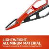 Crescent Wiss Lightweight Aluminum Tinner Snips – Durable Metal Cutter Tool with Torque Control & Adjustable Pivot Bolt – WAL13S – 12″