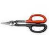 Crescent Wiss Duckbill Pattern Tinner Snips – Precision Metal Cutter with Torque Control & Ergonomic Handle – WDF10D – 10″