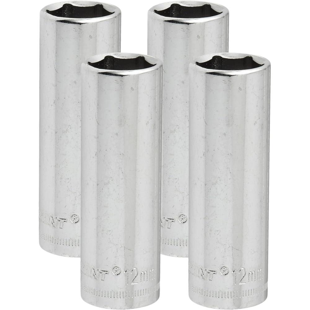 image:imageCrescent 14 Drive 6 Point Deep Metric Socket 12mm  CDDS19NOne Size Pack of 4