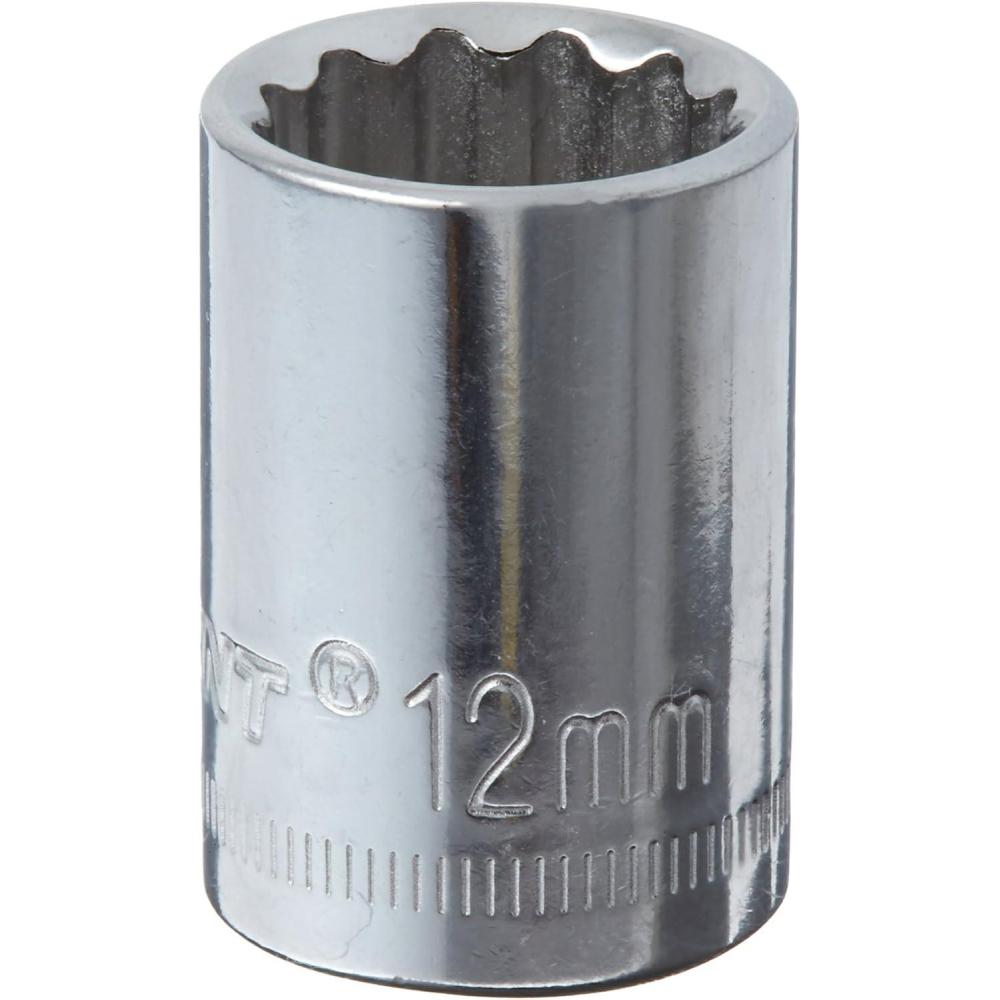 image:imageCrescent 38 Drive 12 Point Standard Metric Socket 12mm  CDS42NOne Size