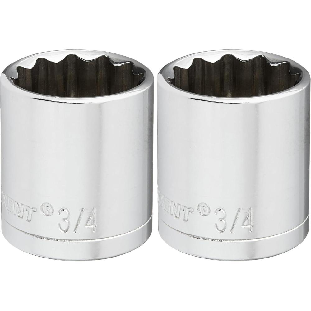 image:imageCrescent 38 Drive 12 Point Standard SAE Socket 34  CDS31N1 Count Pack of 2