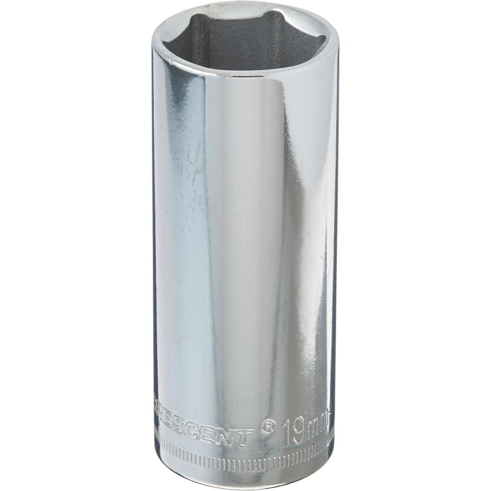 image:imageCrescent 38 Drive 6 Point Deep Metric Socket 19mm  CDDS49N