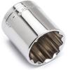 Crescent 1/2″ Drive 12 Point Standard SAE Socket 1-1/8″ – CDS64N(One Size)