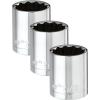 Crescent 1/2″ Drive 12 Point Standard SAE Socket 15/16″ – CDS61N(One Size (Pack of 3))