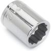 Crescent 3/8″ Drive 12 Point Standard SAE Socket 1/2″ – CDS27N(One Size)