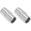 Crescent 3/8″ Drive 12 Point Standard SAE Socket 1/2″ – CDS27N(One Size (Pack of 4))
