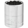Crescent 3/8″ Drive 12 Point Standard SAE Socket 9/16″ – CDS28N(1 Count (Pack of 1))
