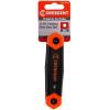 Crescent 9 Piece Folding SAE Hex Dual Material Key Set – CHKFSAE9 , Black