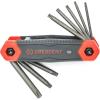 Crescent 8 Piece Folding Torx® Dual Material Key Set – CHKFT8