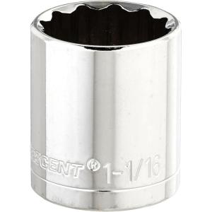 Crescent 1/2″ Drive 12 Point Standard SAE Socket 1-1/16″ – CDS63N