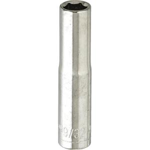 Crescent 1/4″ Drive 6 Point Deep SAE Socket 9/32″ – CDDS4N