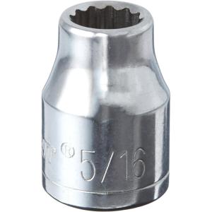 Crescent 3/8″ Drive 12 Point Standard SAE Socket 5/16″ – CDS24N