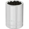 Crescent 1/2″ Drive 12 Point Standard Metric Socket 19mm – CDS79N(1 Count (Pack of 1))