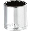Crescent 3/8″ Drive 12 Point Standard SAE Socket 7/8″ – CDS33N(One Size)