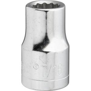 Crescent 1/2″ Drive 12 Point Standard SAE Socket 7/16″ – CDS53N