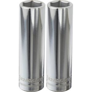 Crescent 1/2″ Drive 6 Point Deep Metric Socket 17mm – CDDS76N(1 Count (Pack of 2))
