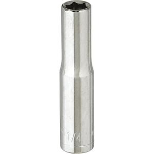 Crescent 1/4″ Drive 6 Point Deep SAE Socket 1/4″ – CDDS3N