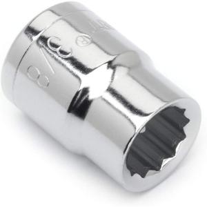 Crescent 3/8″ Drive 12 Point Standard SAE Socket 3/8″ – CDS25N(1 Count (Pack of 1))