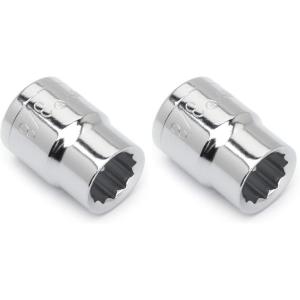 Crescent 3/8″ Drive 12 Point Standard SAE Socket 3/8″ – CDS25N(1 Count (Pack of 2))