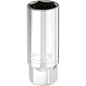 Crescent 3/8″ Drive 6 Point 2-1/2″ Magnetic Swivel Spark Plug Socket 13/16″ – CSPS2N