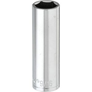 Crescent 3/8″ Drive 6 Point Deep SAE Socket 9/16″ – CDDS28N