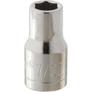 Crescent 1/4″ Drive 6 Point Standard SAE Socket 7/32″ – CDS2N