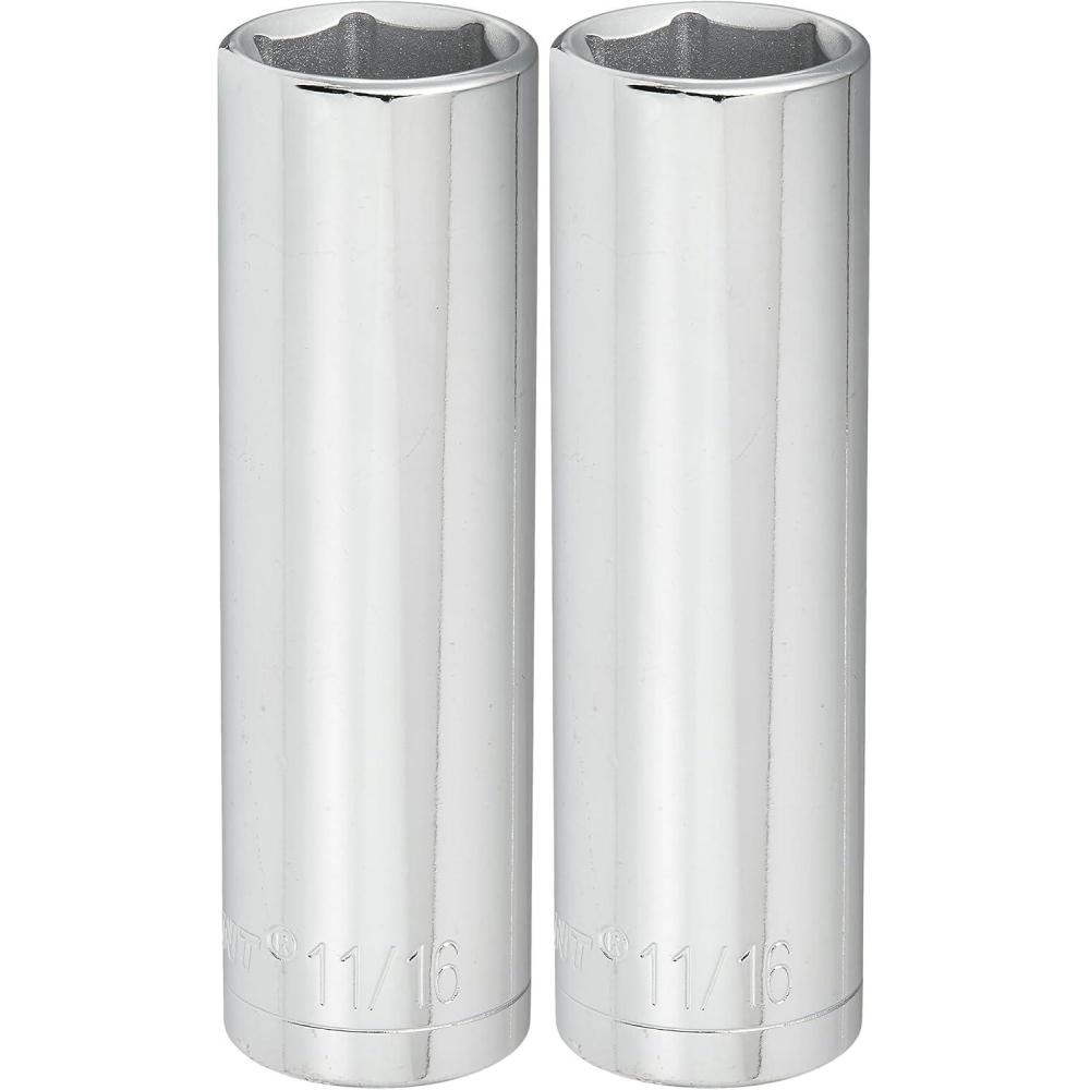 image:imageCrescent 12 Drive 6 Point Deep SAE Socket 1116  CDDS59N1 Count Pack of 2