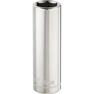 Crescent 1/2″ Drive 6 Point Deep Metric Socket 18mm – CDDS77N