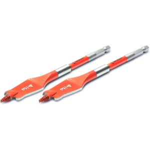 Crescent 2 Piece Screw Point Paddle Drill Bit | 6″ x 3/4″ | CDSP-637-2