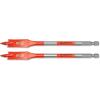 Crescent 2 Piece Screw Point Paddle Drill Bit | 6″ x 9/16″ | CDSP-631-2