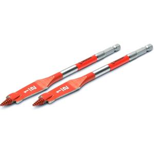 Crescent 2 Piece Screw Point Paddle Drill Bit | 6″ x 1/2″ | CDSP-629-2(Onesize)