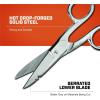 Crescent Wiss Electrician Scissors – Hot Drop-Forged Steel Wire Cutting Scissors with File, Scraper & Double Stripping Notch – 5″ – 175E