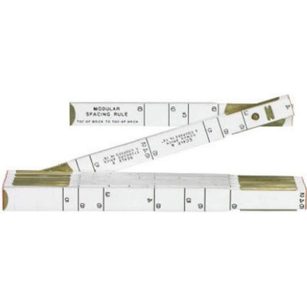 image:imageCrescent Lufkin 58 x 6 Red End Masonry Wood Rule  646LN