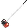 Crescent Lufkin 4″ Compact SAE Dual Measuring Wheel – PSMW28CL,Black