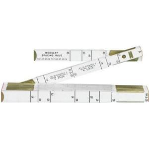 Crescent Lufkin 5/8″ x 6′ Red End® Masonry Wood Rule – 646LN