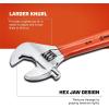 Crescent 6″ Adjustable Cushion Grip Wrench – Carded – AC26CVS(12 inch)